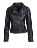 Women's Genuine Leather Biker Jacket
