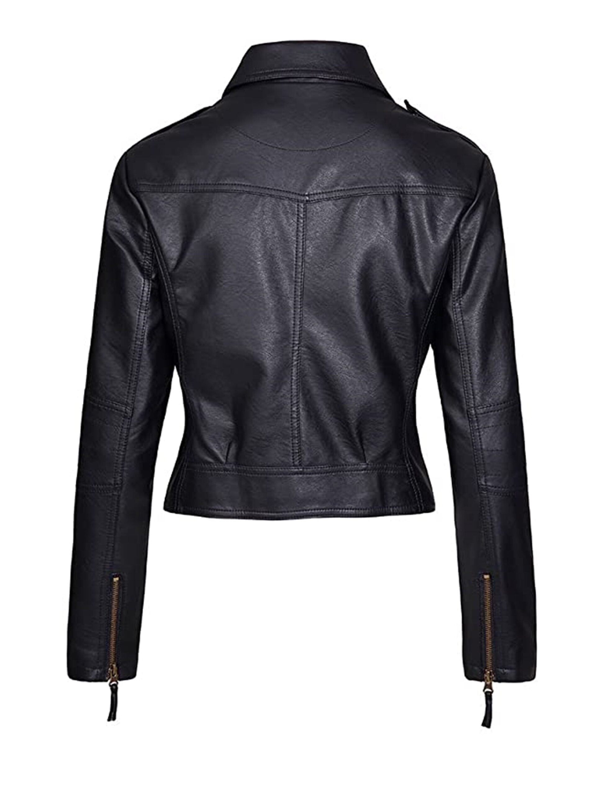 Women's Genuine Leather Biker Jacket