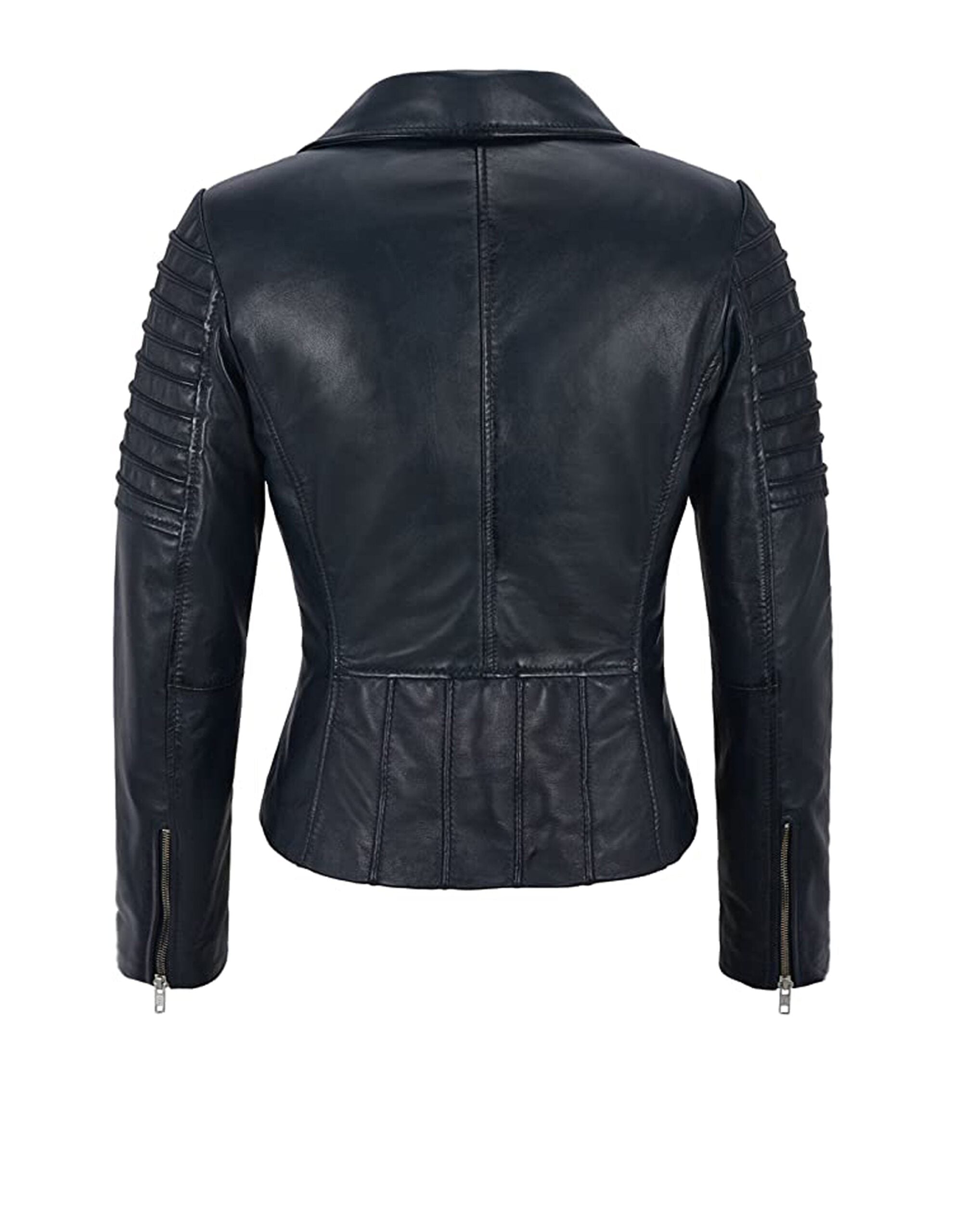 Women’s Black Sheepskin Leather Jacket